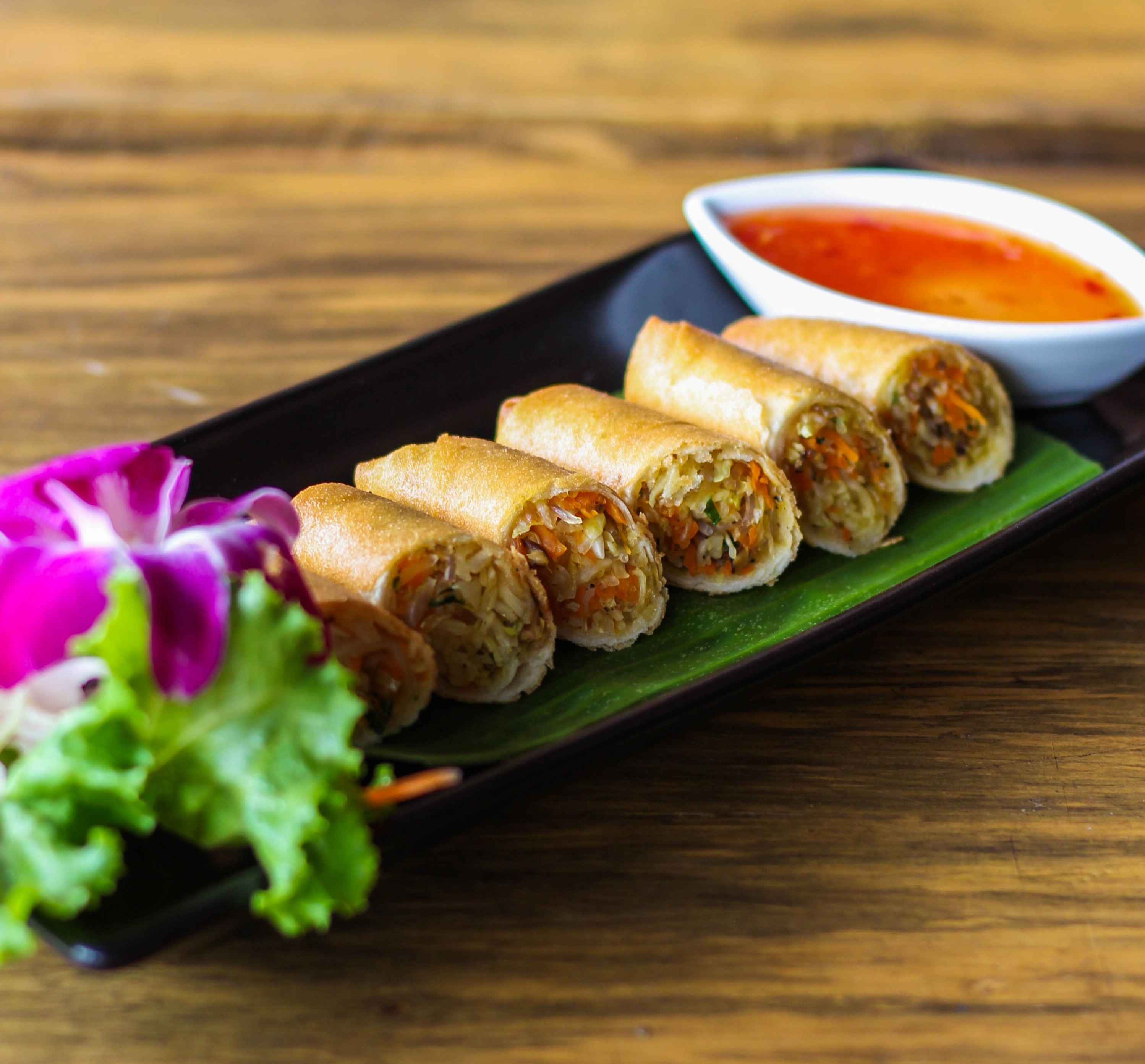 Thai Spring Rolls (Poh Pia Tod)