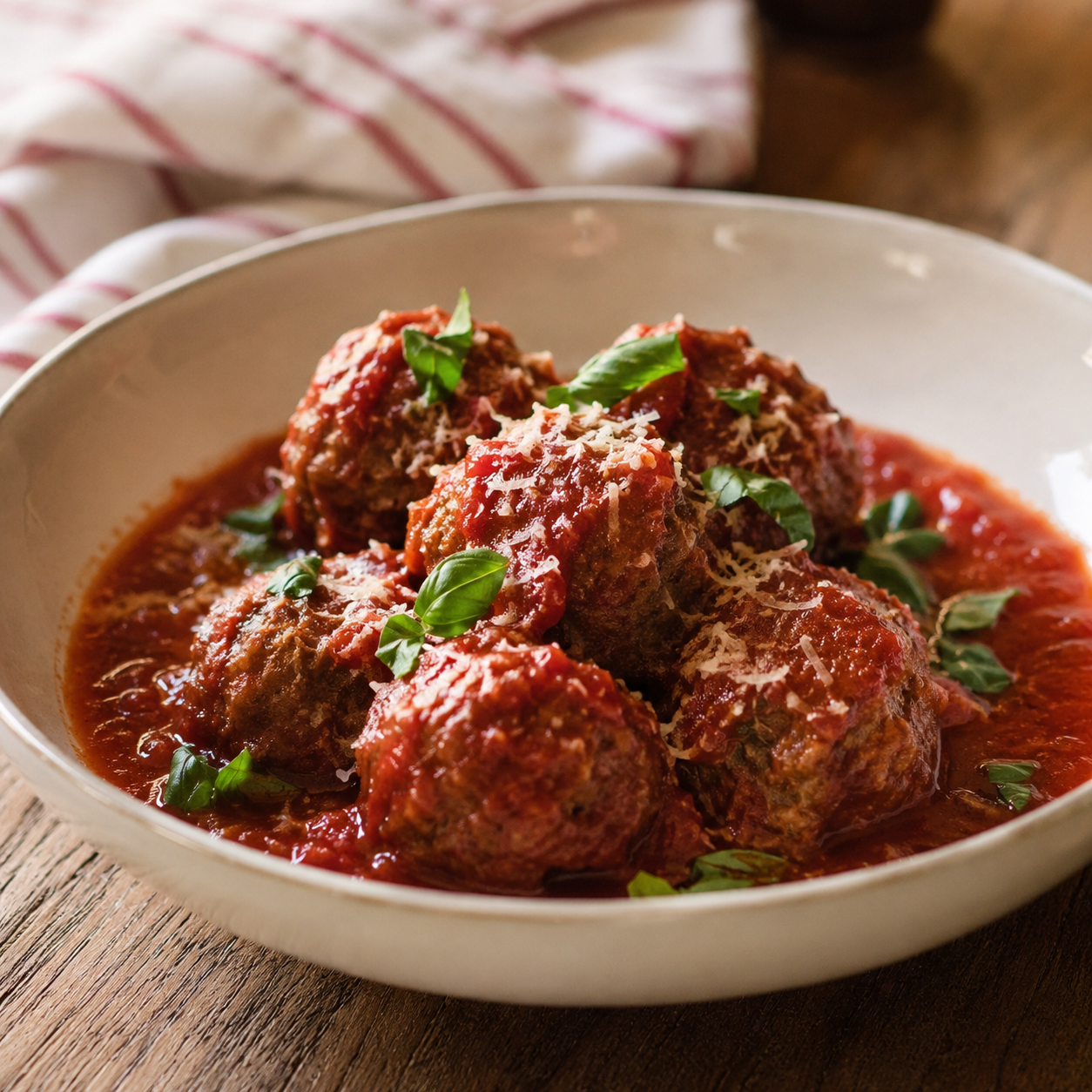Meatballs Marinara