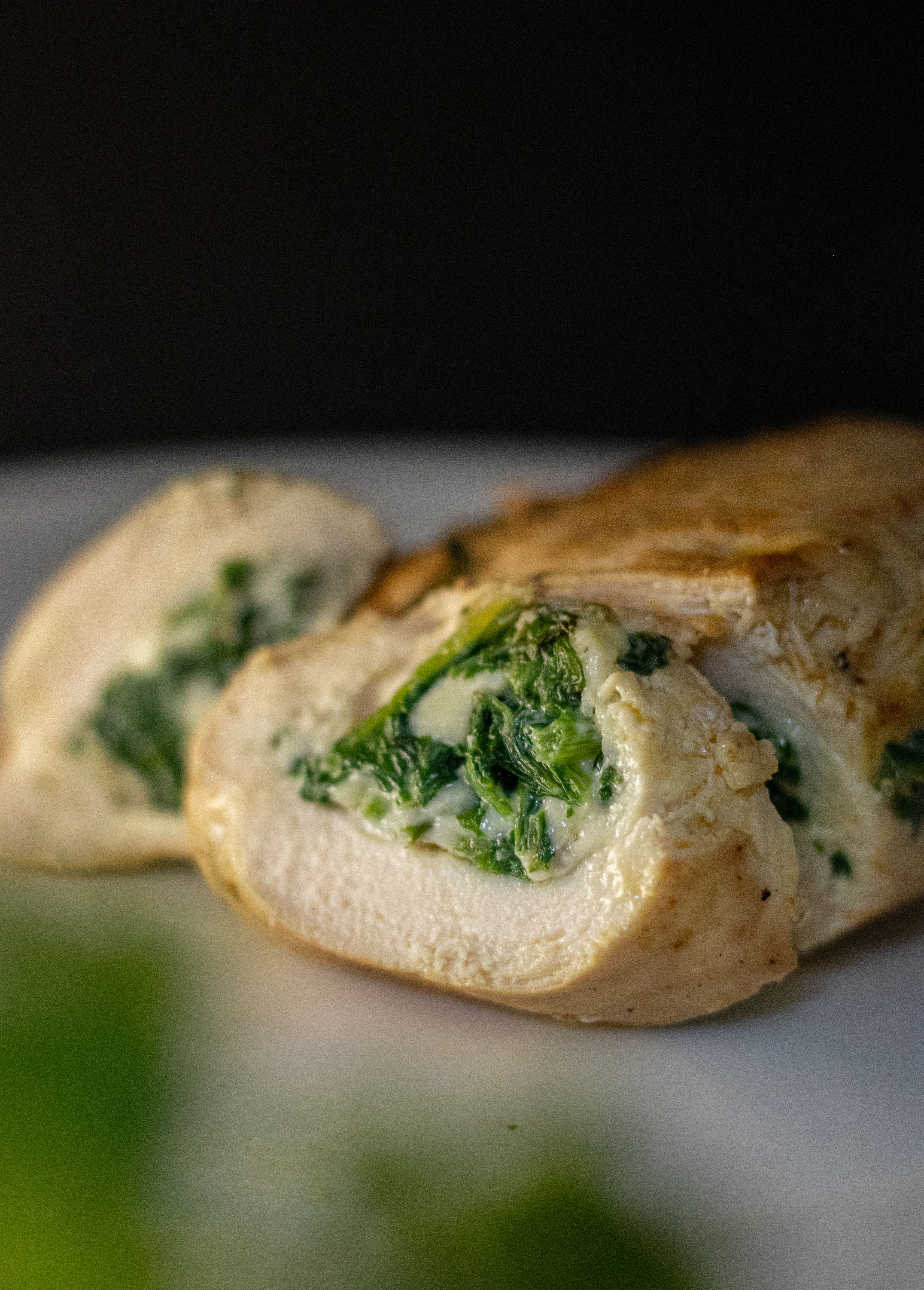 Spinach & Cheese Stuffed Chicken Breast (Oven-Baked)
