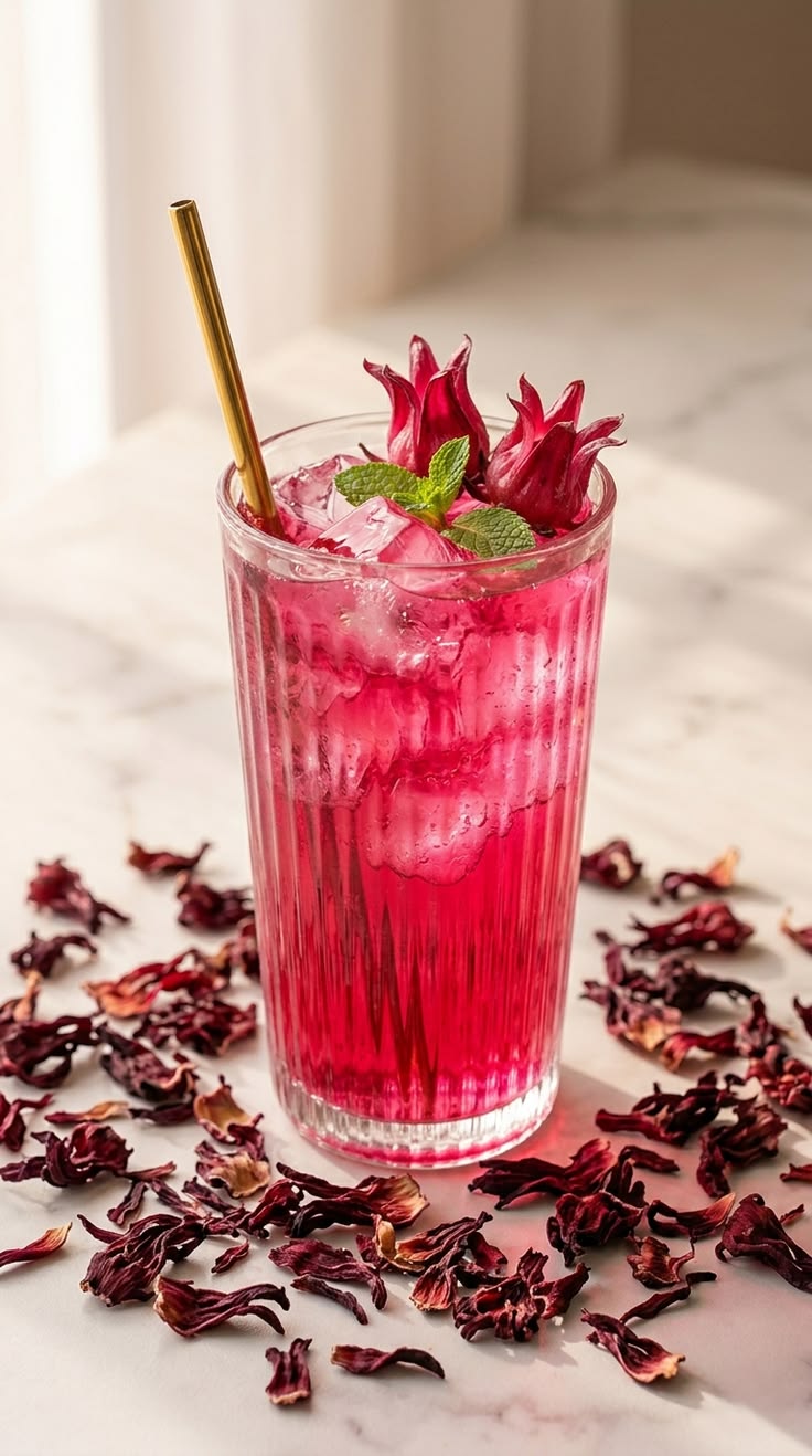 Hibiscus Juice (Nam Krachiap)