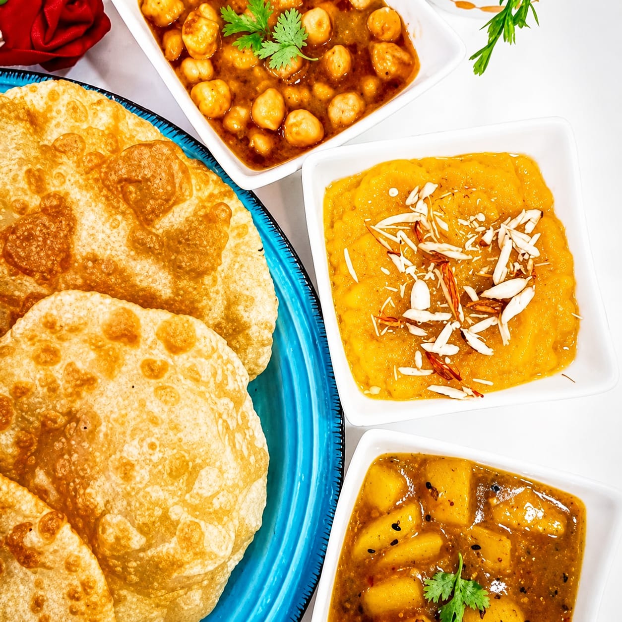 Halwa Puri Recipe | Pakistani Weekend Breakfast