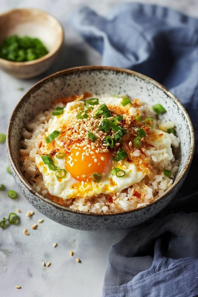Gyeran-jjim Bap (Steamed Egg and Rice in Stone Pot)
