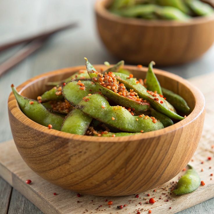 Spicy Edamame Cup