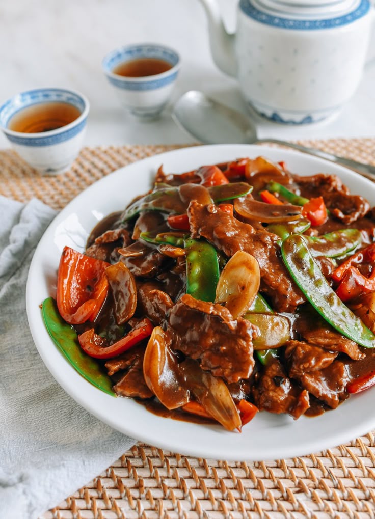 Beef With Black Bean Sauce