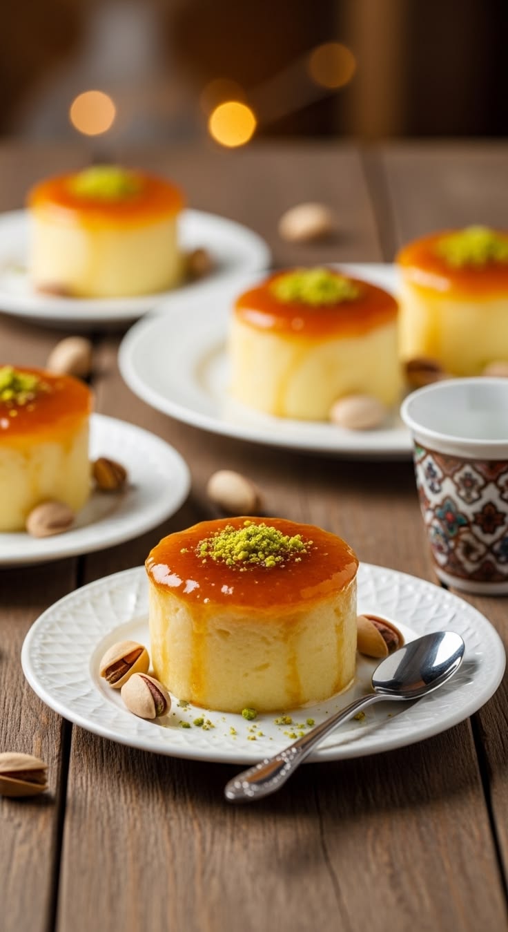 Semolina Pudding with Cream Layer