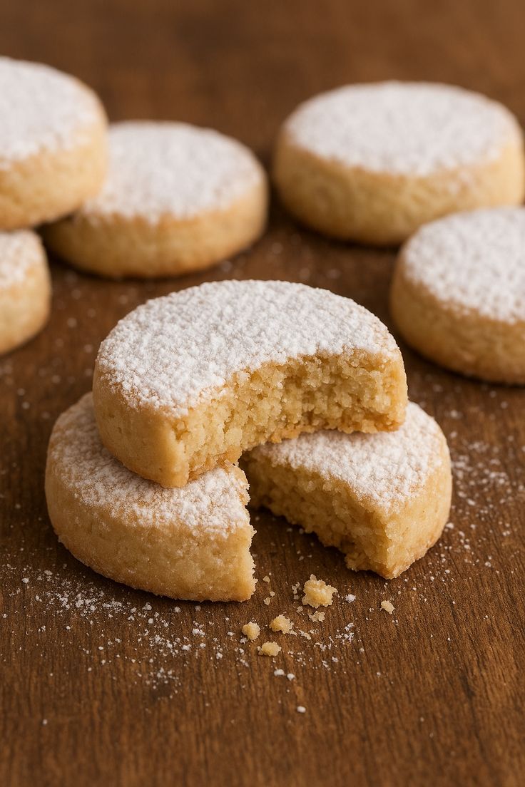Polvorones (Spanish Crumbly Almond Cookies)