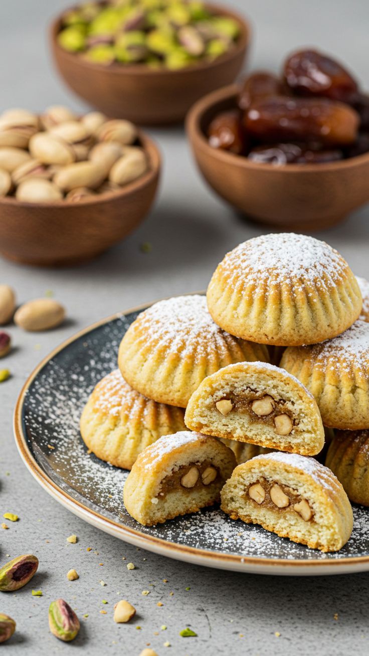 Maamoul with Walnut Filling