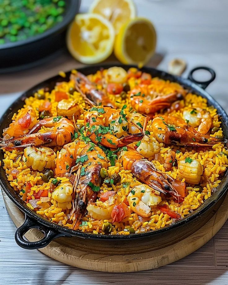 Mixed Paella (Paella Mixta)