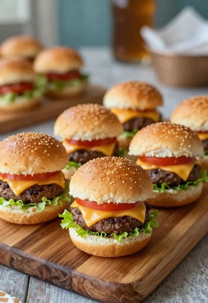 Mini Bun Kabab Sliders