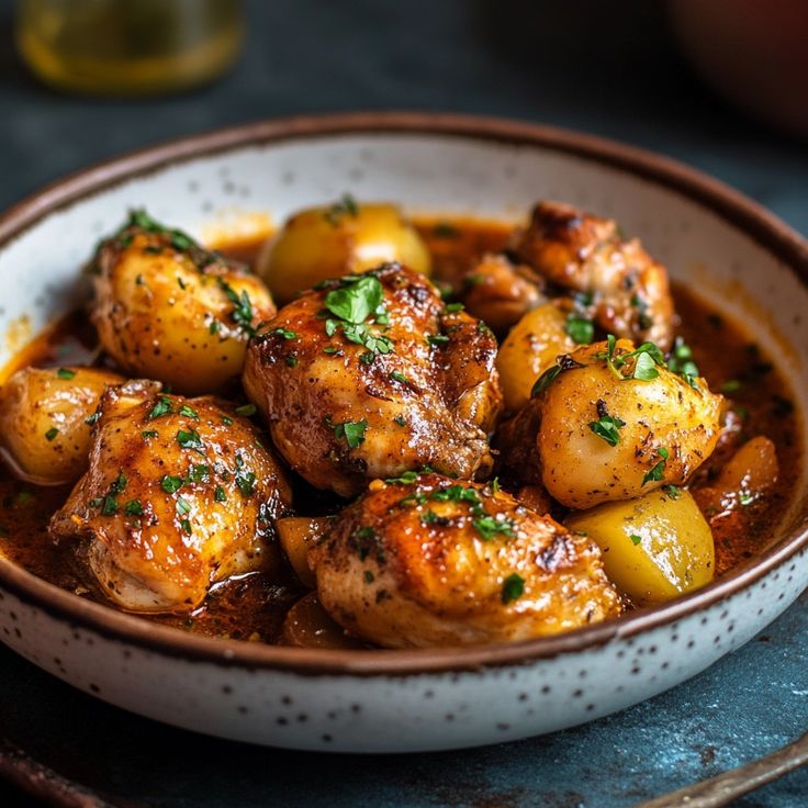 Pollo al Ajillo (Spanish Garlic Chicken)