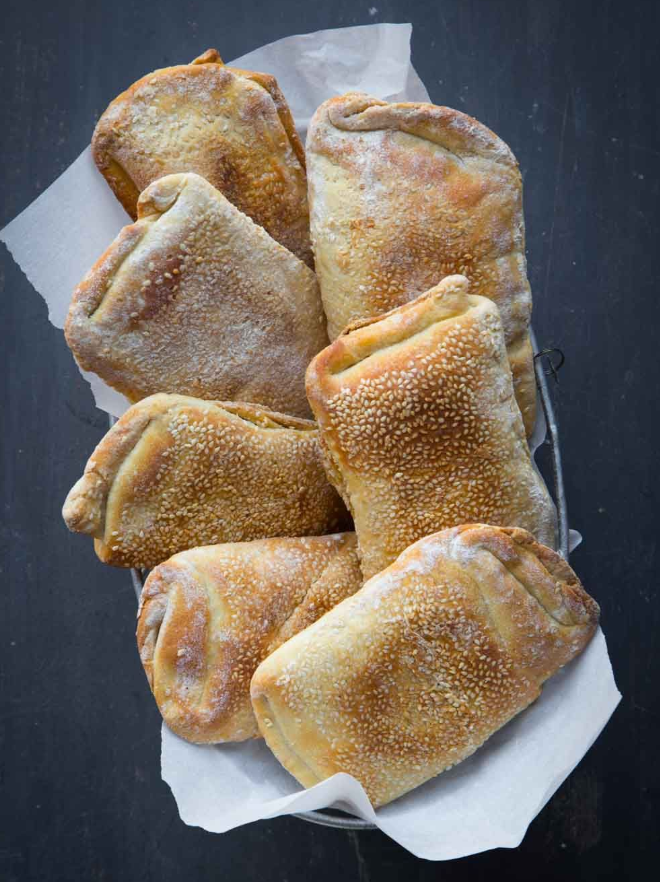 Chinese Sesame Flatbread (Shaobing)