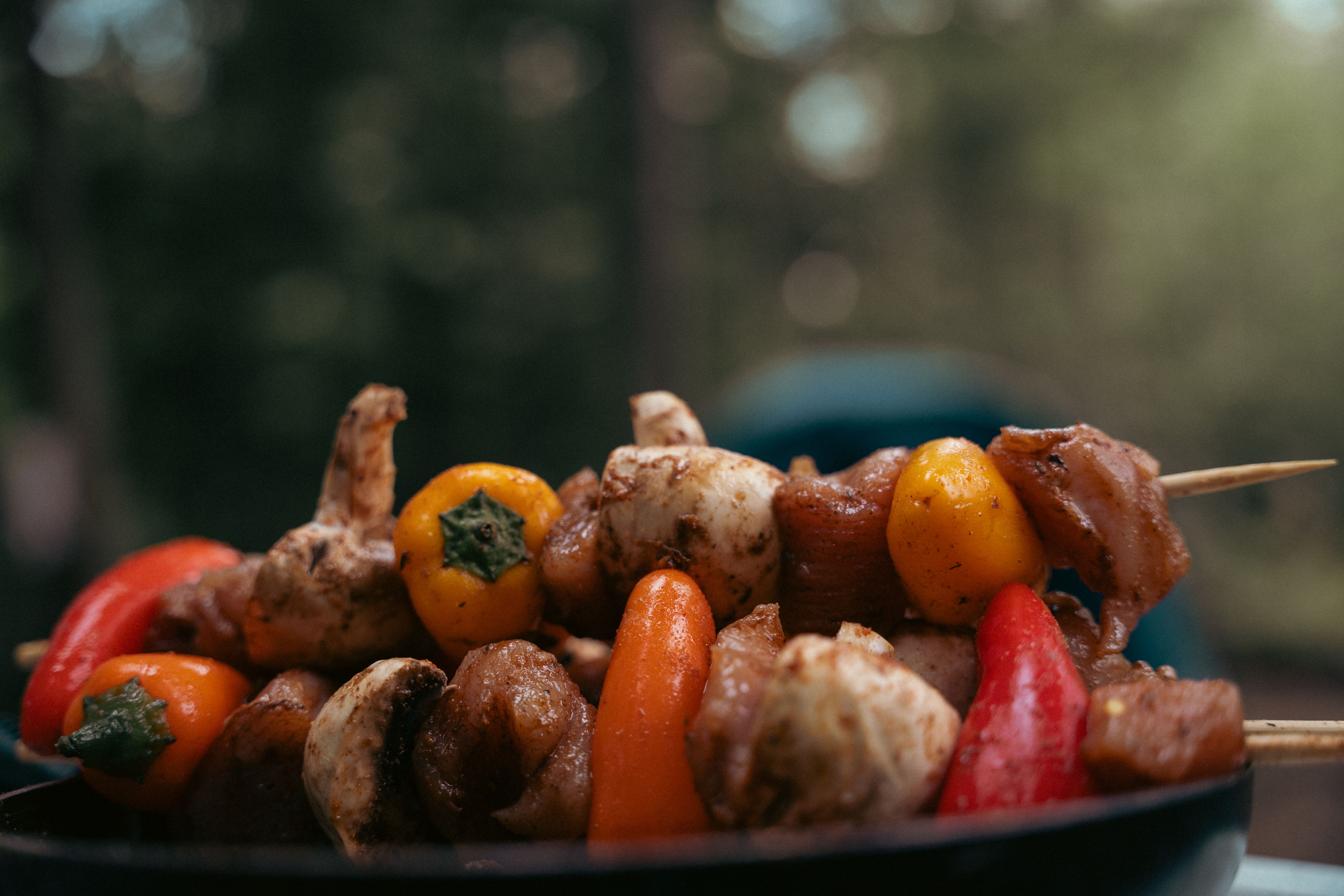 Sanjeok (Meat and Vegetable Skewers)