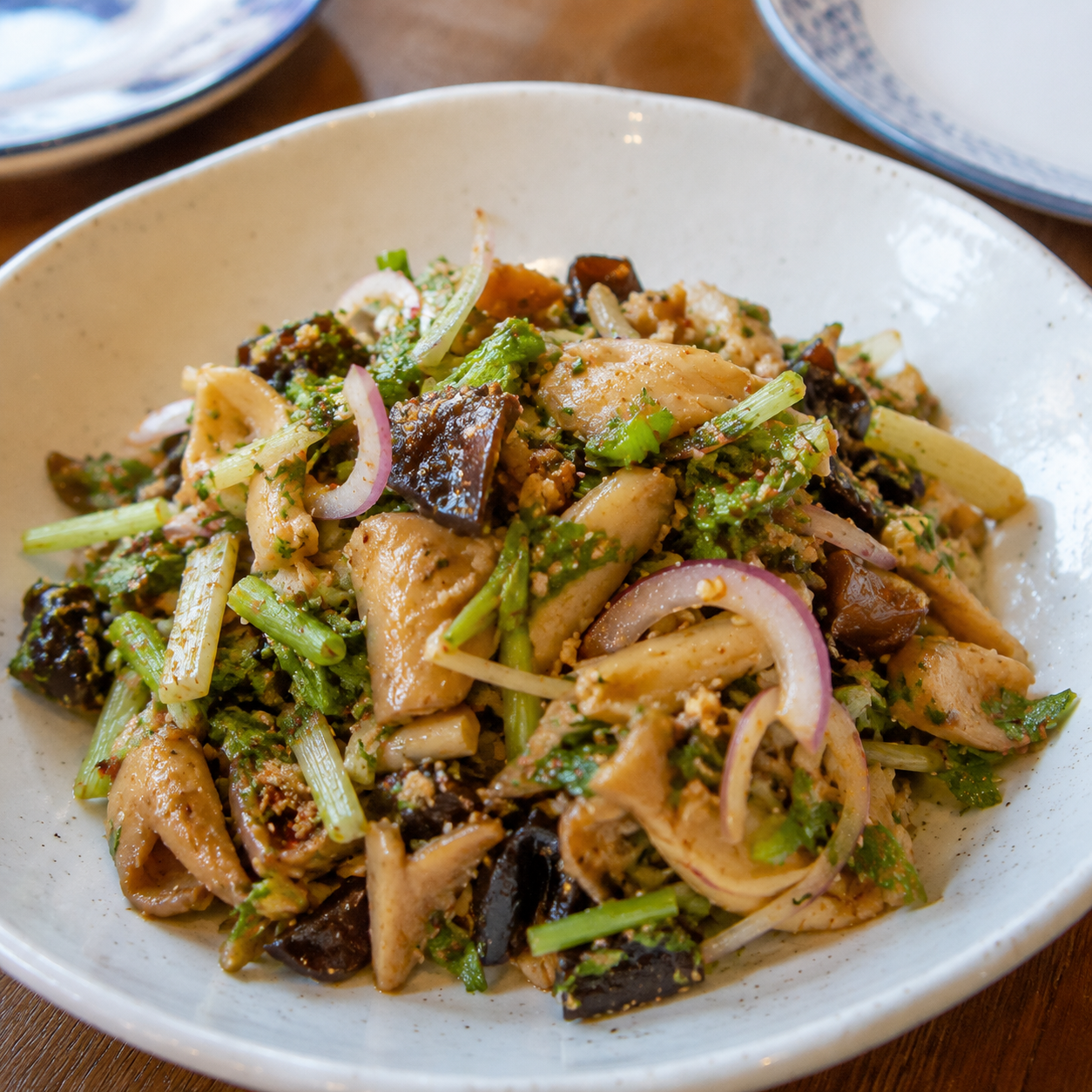 Spicy Mushroom Salad