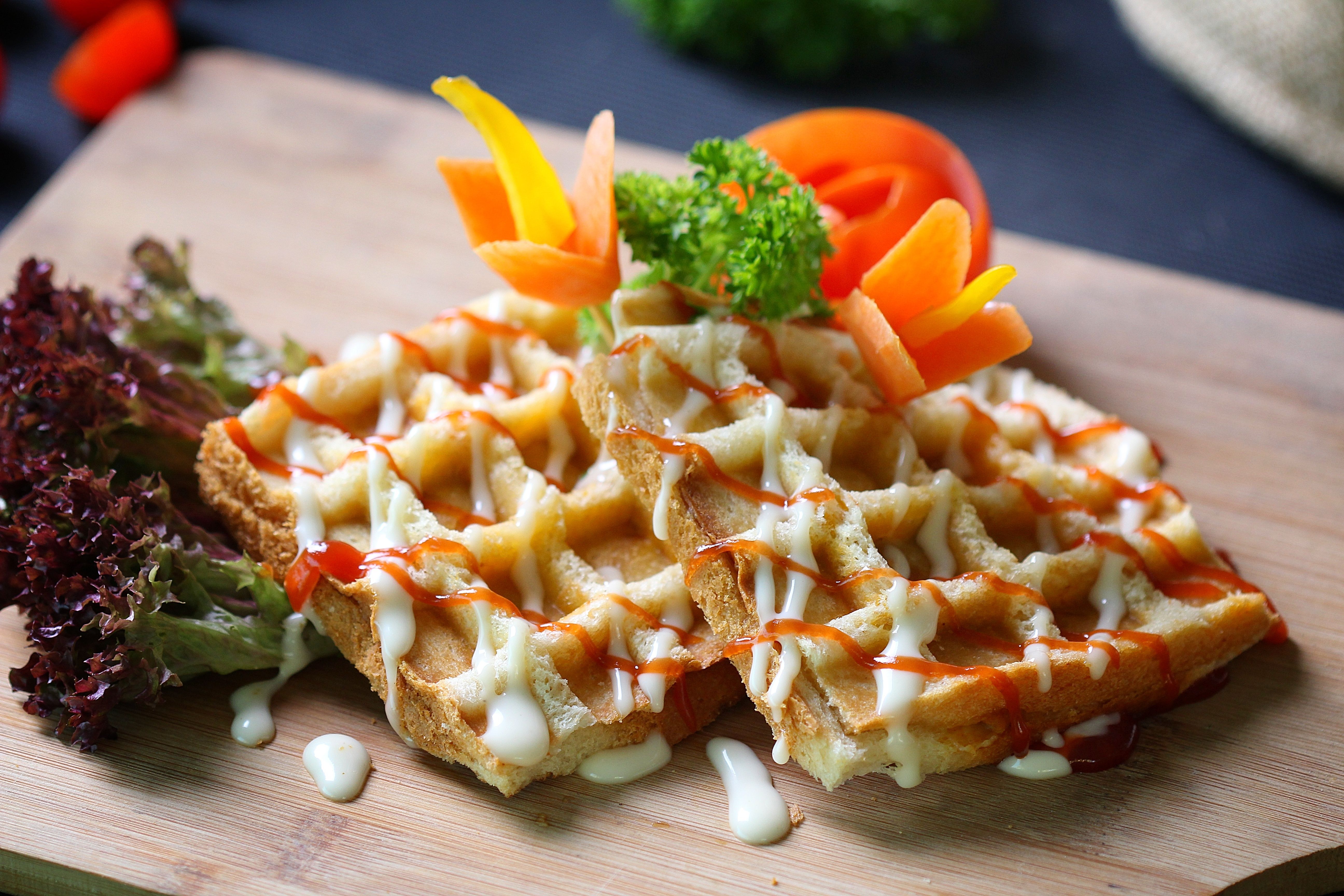 Thai Coconut Waffles