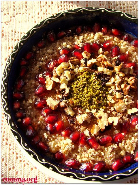 Turkish Ashure (Ashure / Noahs Pudding)