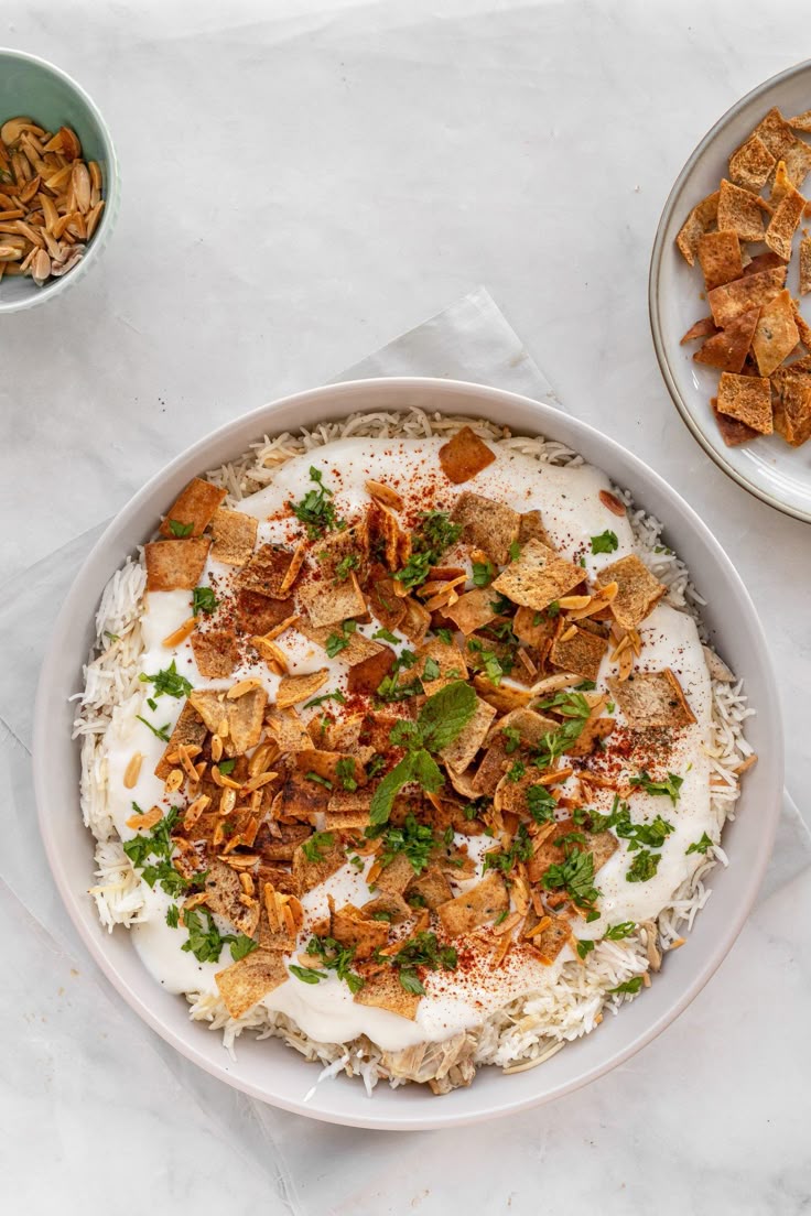 Chicken Fatteh