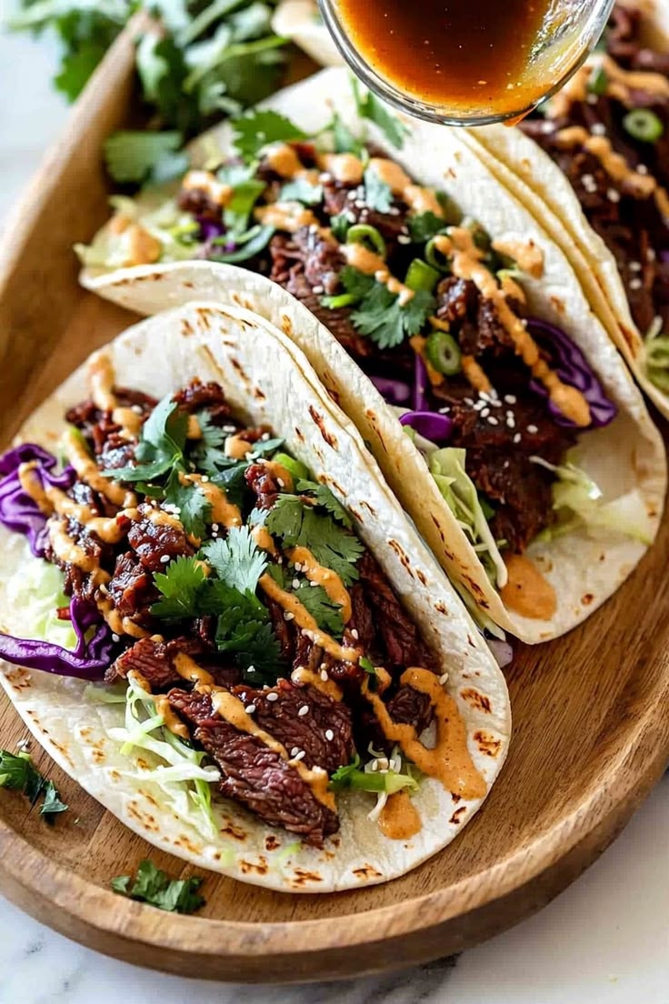 Korean Short Rib Tacos