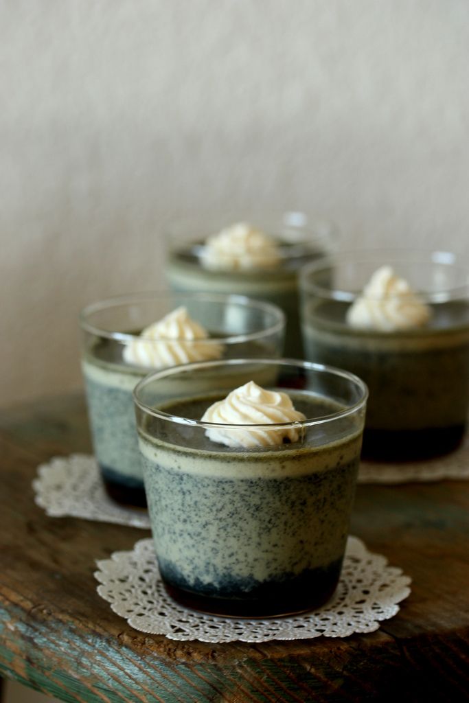 Black Sesame Panna Cotta