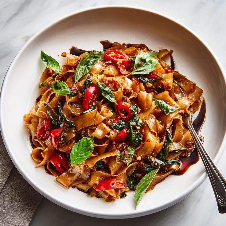 Thai Drunken Noodles (Pad Kee Mao)