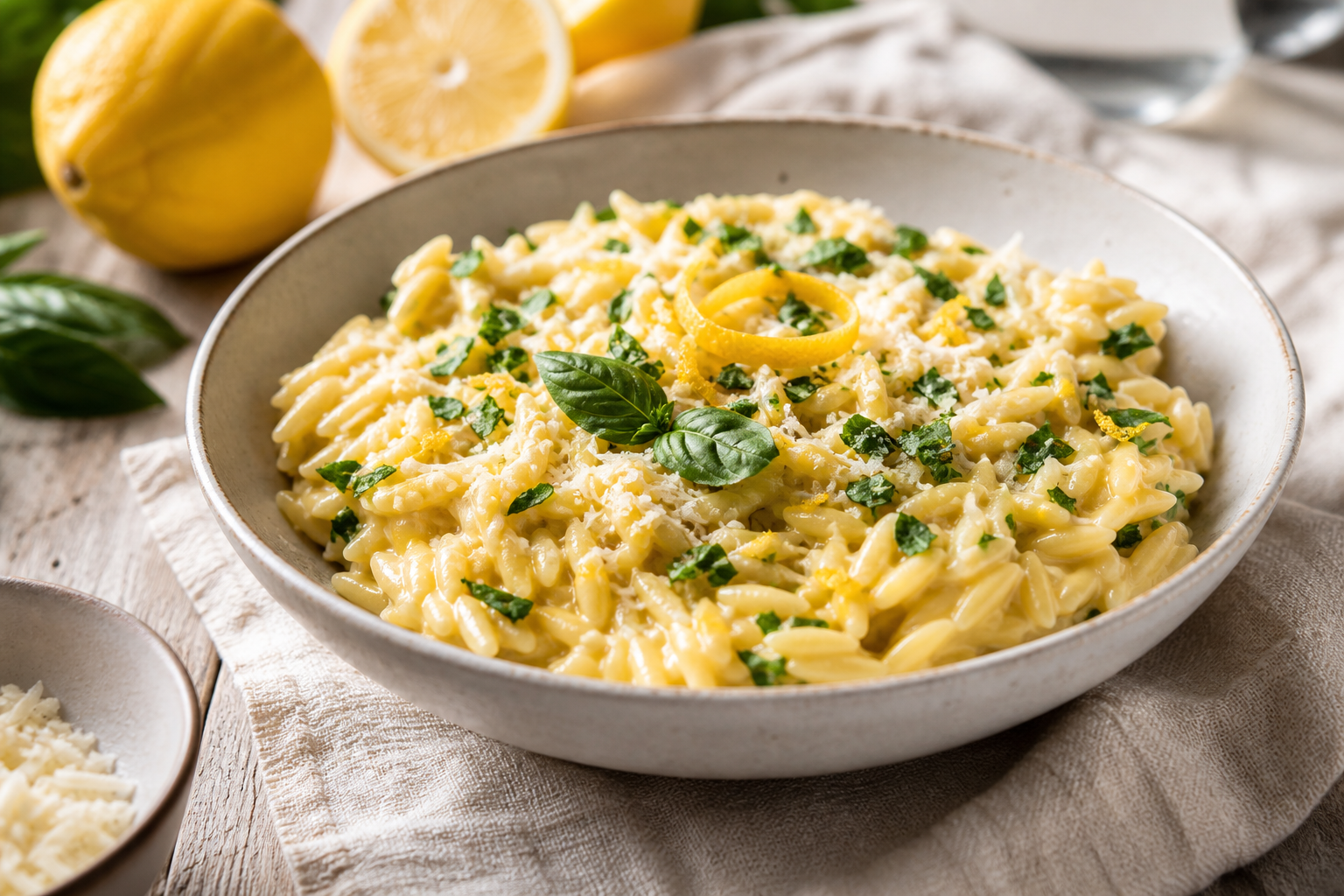 Lemon Orzo