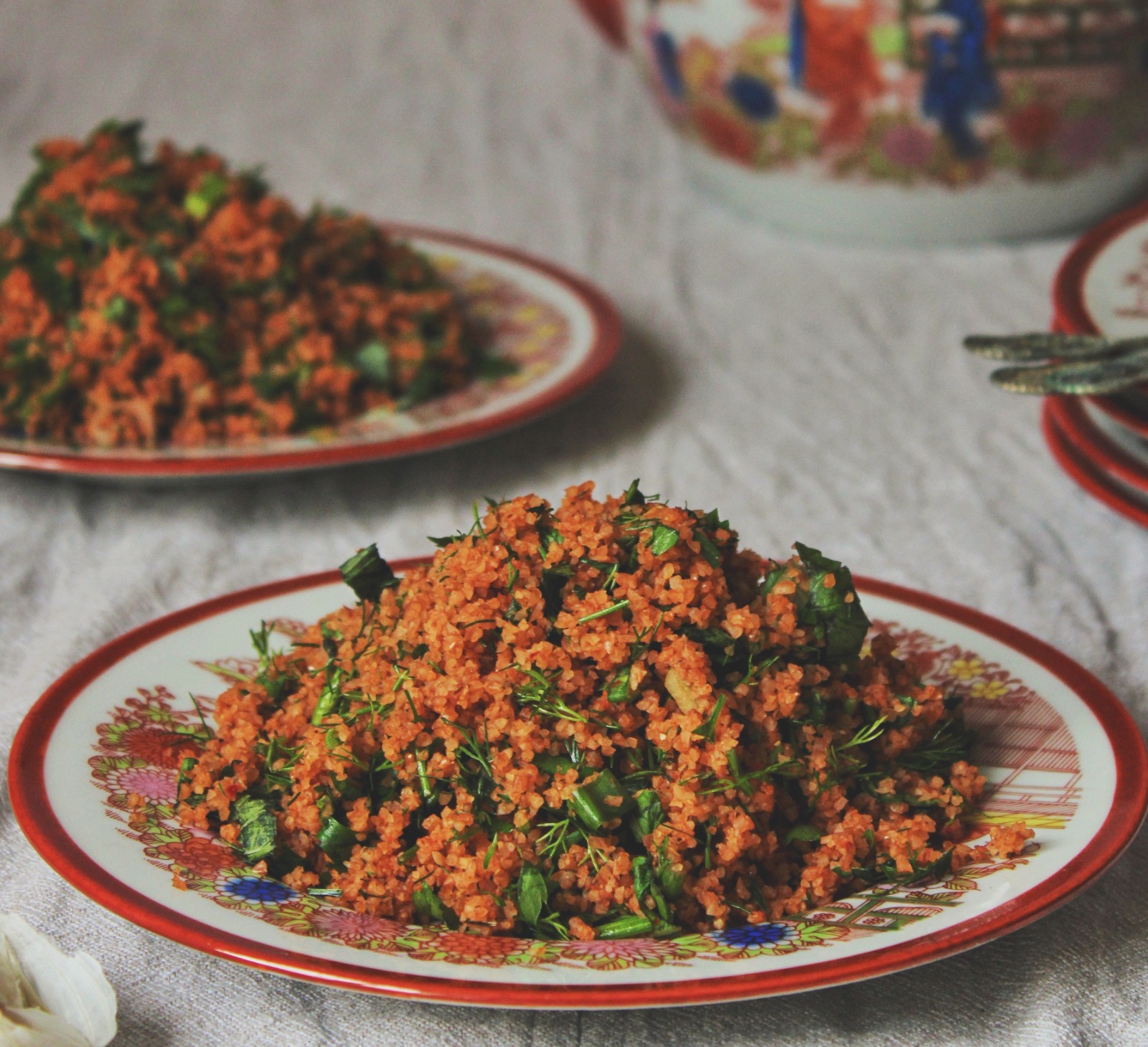 Kisir (Turkish Bulgur Salad)