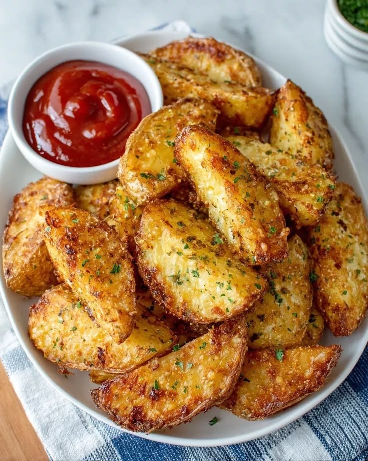 Baharatli Patates Kizartmasi (Turkish Spiced Fried Potatoes)