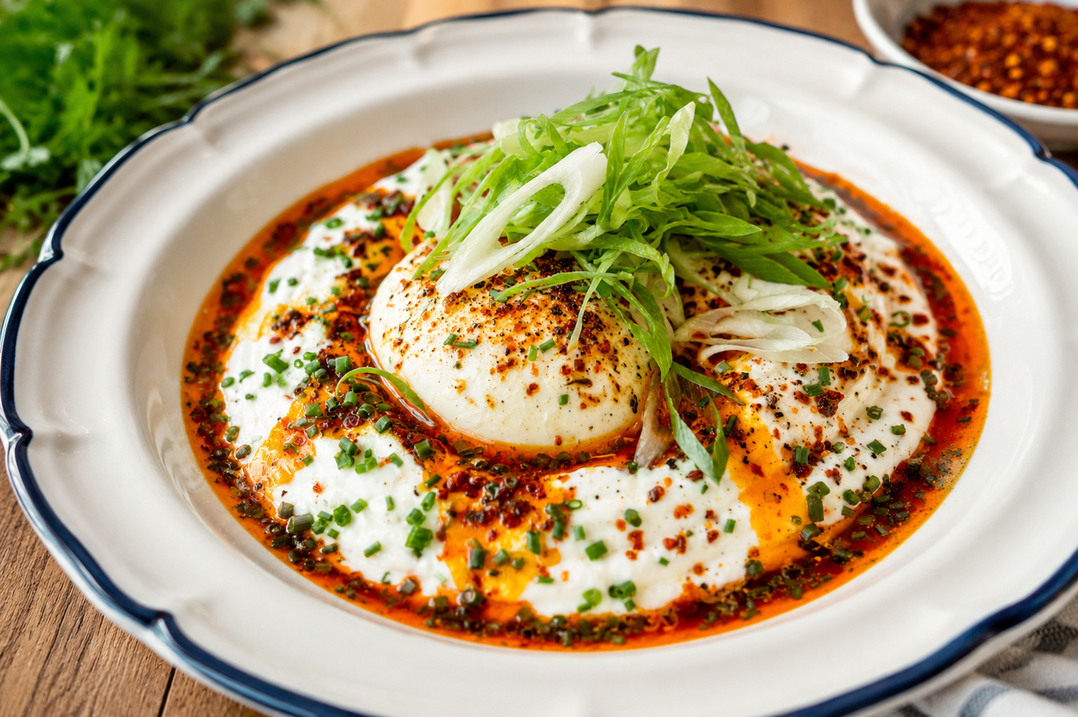Cibir (Turkish Yogurt & Egg Dish)