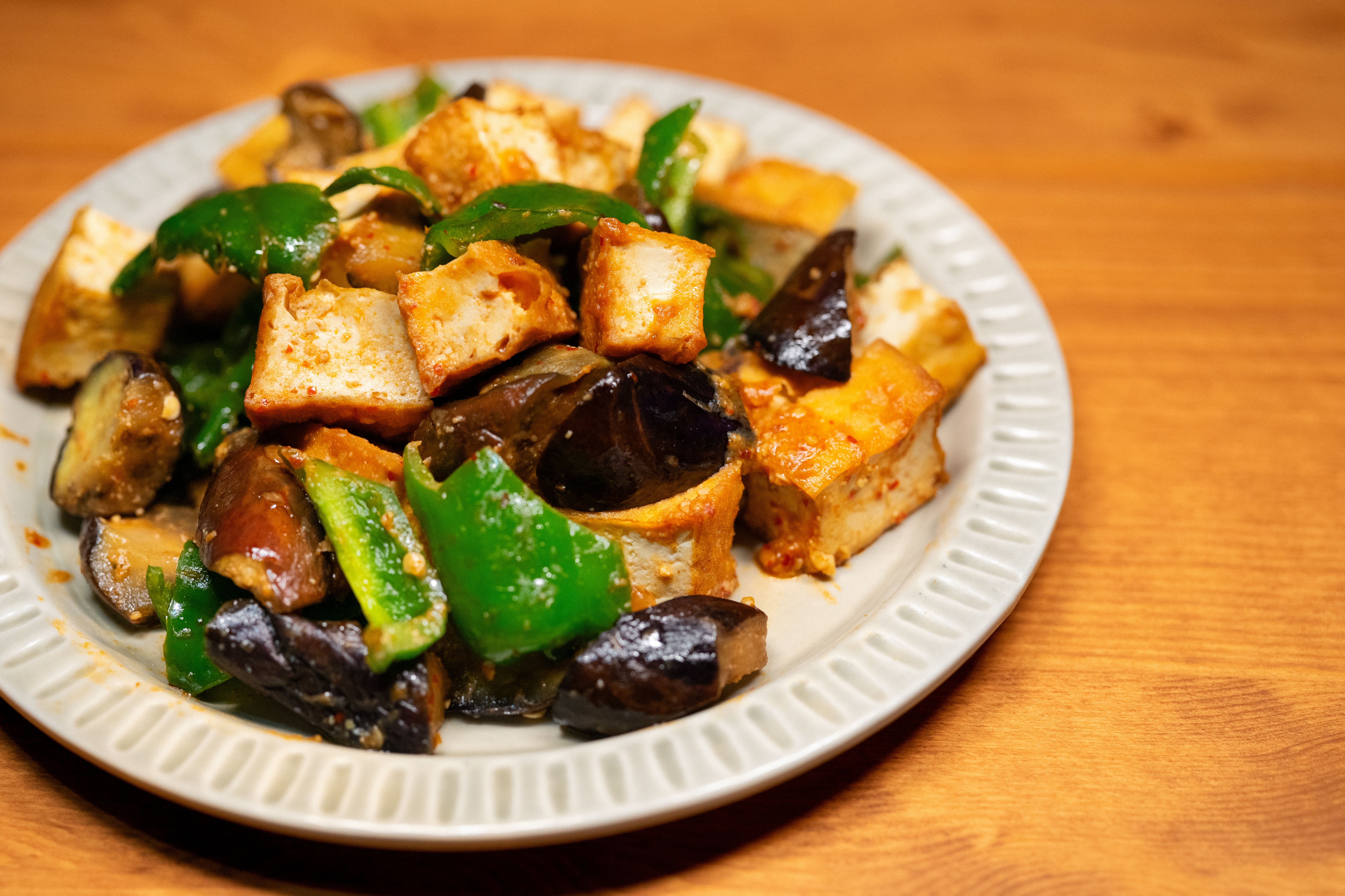 Stir Fried Tofu With Vegetables