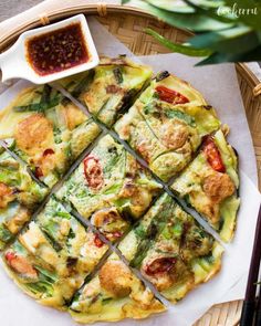 Seafood Pajeon (Korean Pancake)