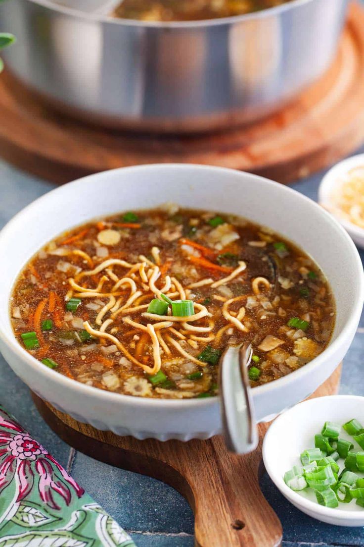 Chinese Spicy Chicken Noodle Soup