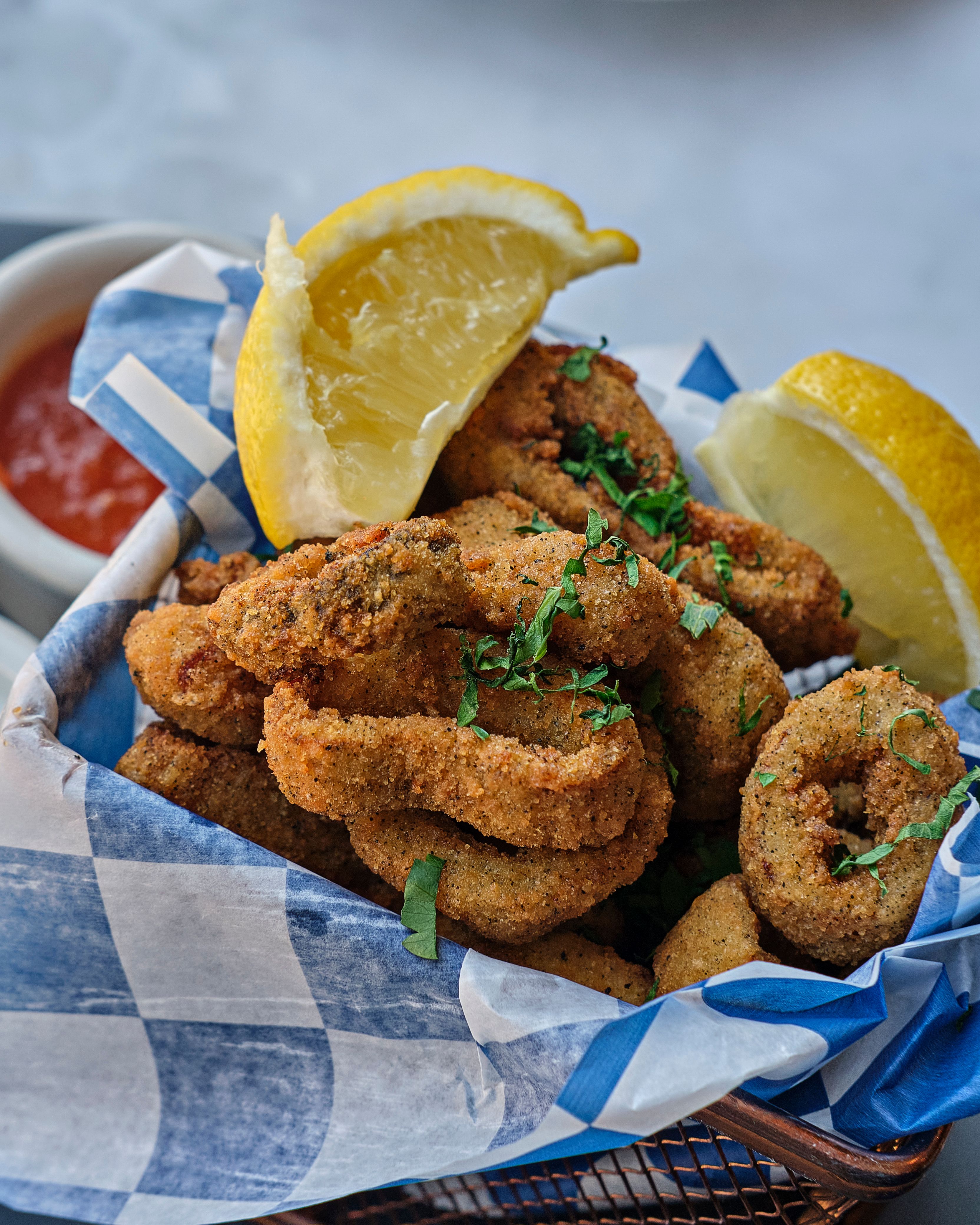 Fried Calamari (Calamares Fritos)