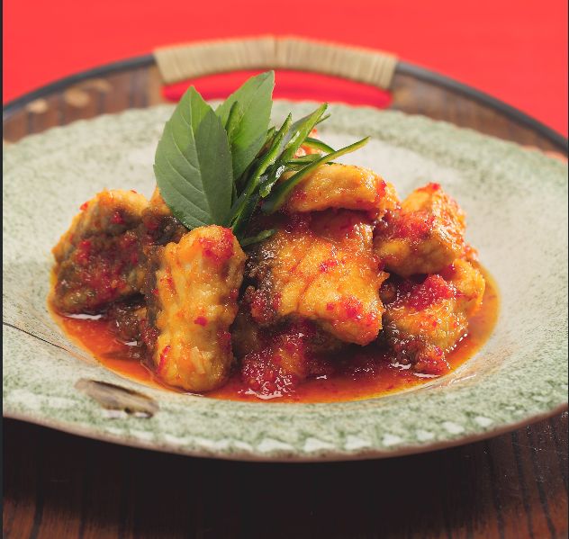 Thai Pan-Fried Fish with Chilli Sauce (Pla Tod Prik)