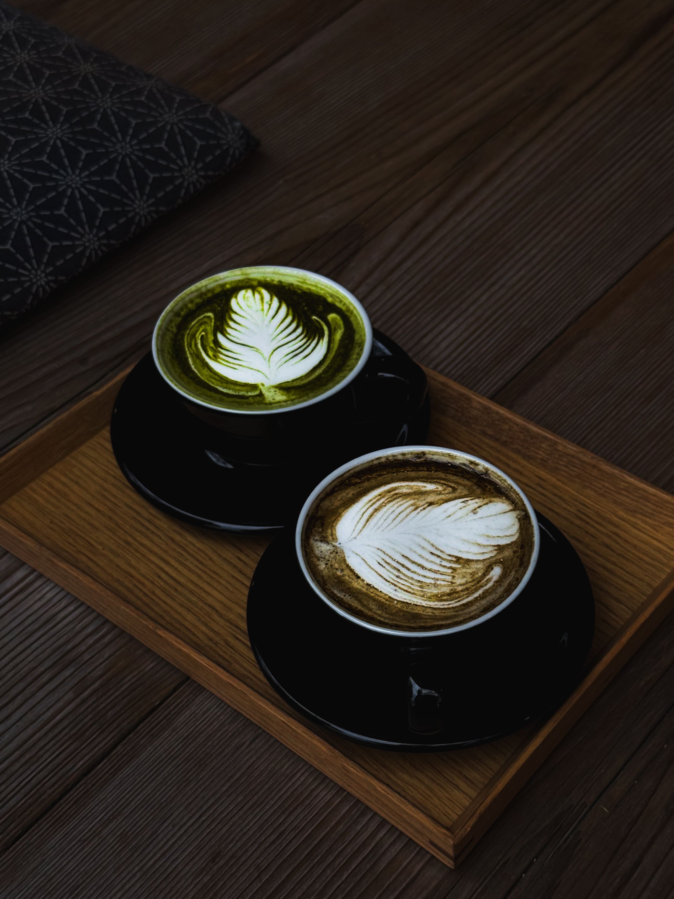 Hojicha Latte (Roasted Green Tea)