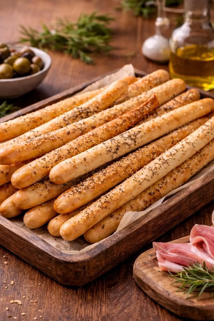 Italian Breadsticks (Grissini)