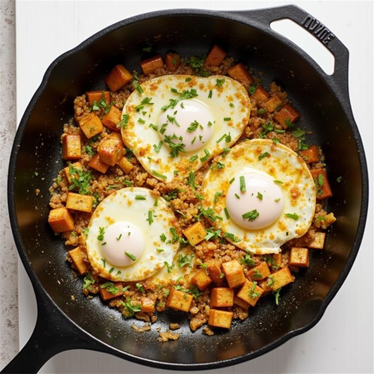 Stir-Fried Tofu and Egg