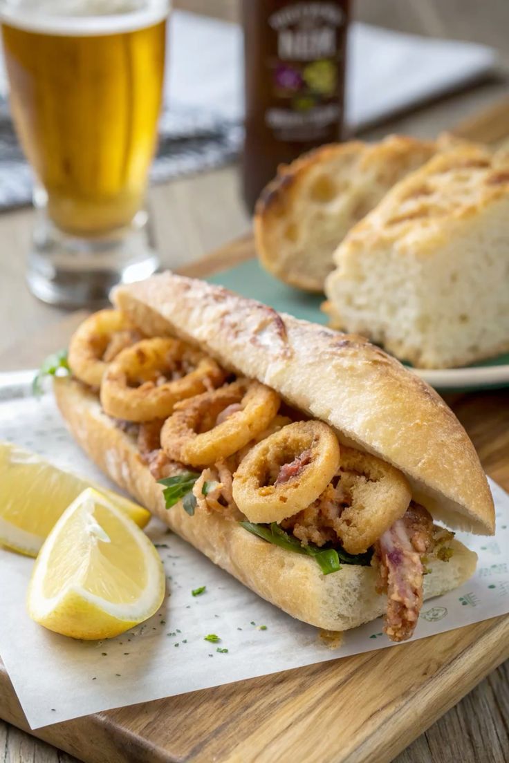 Bocadillo de Calamares