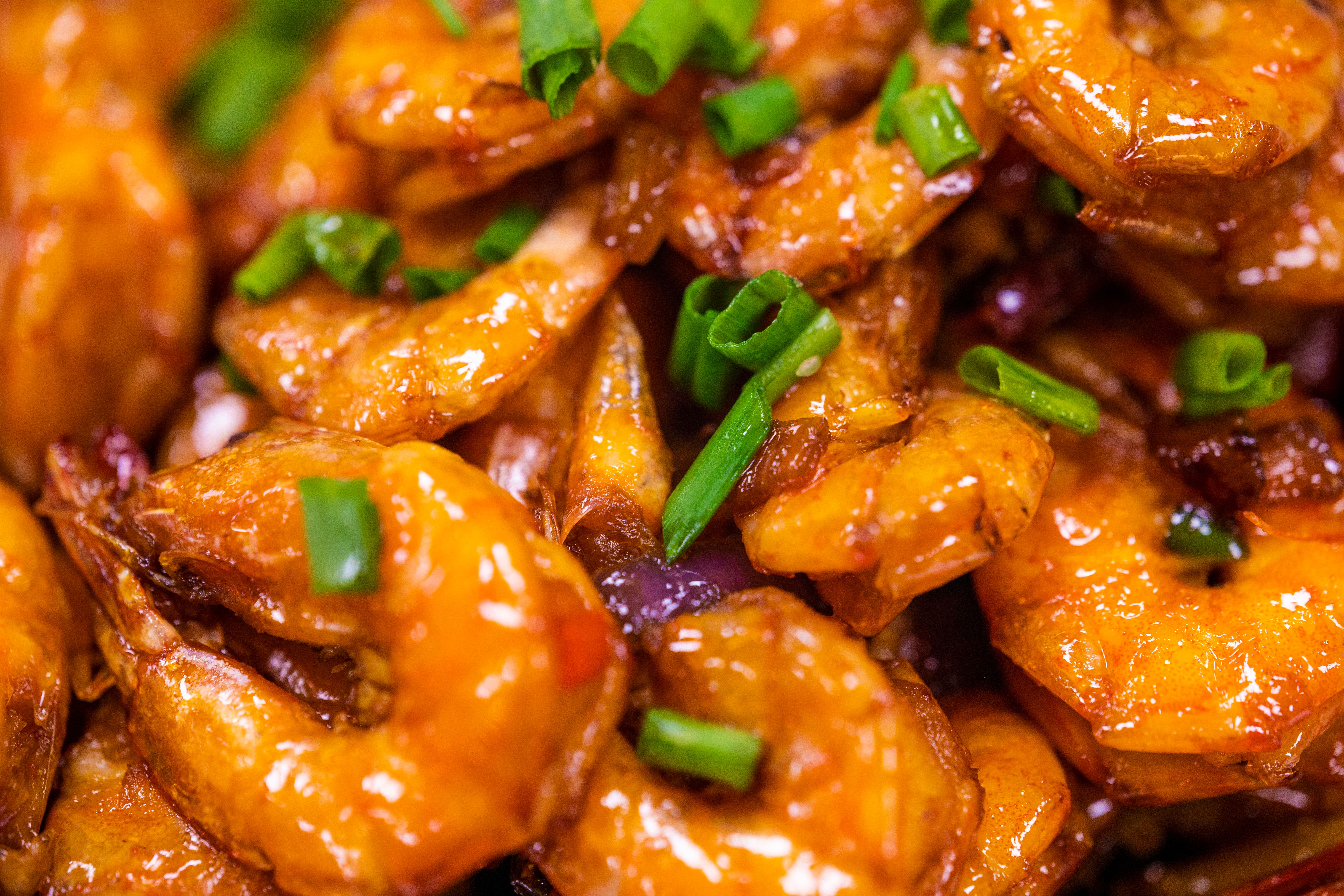 Crispy Sweet And Spicy Shrimps
