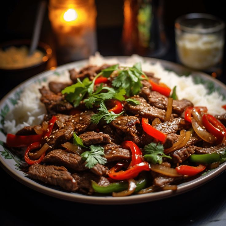 Thai Beef and Pepper Stir Fry