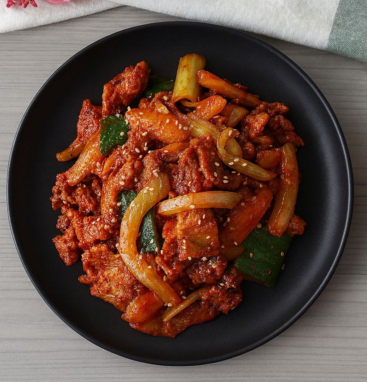 Gopchang Bokkeum (Stir-Fried Beef Intestines)
