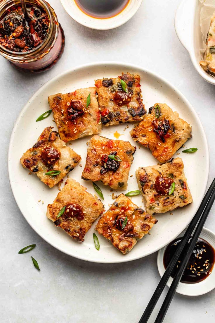 Turnip Pan Cake (Luo Bo Gao)