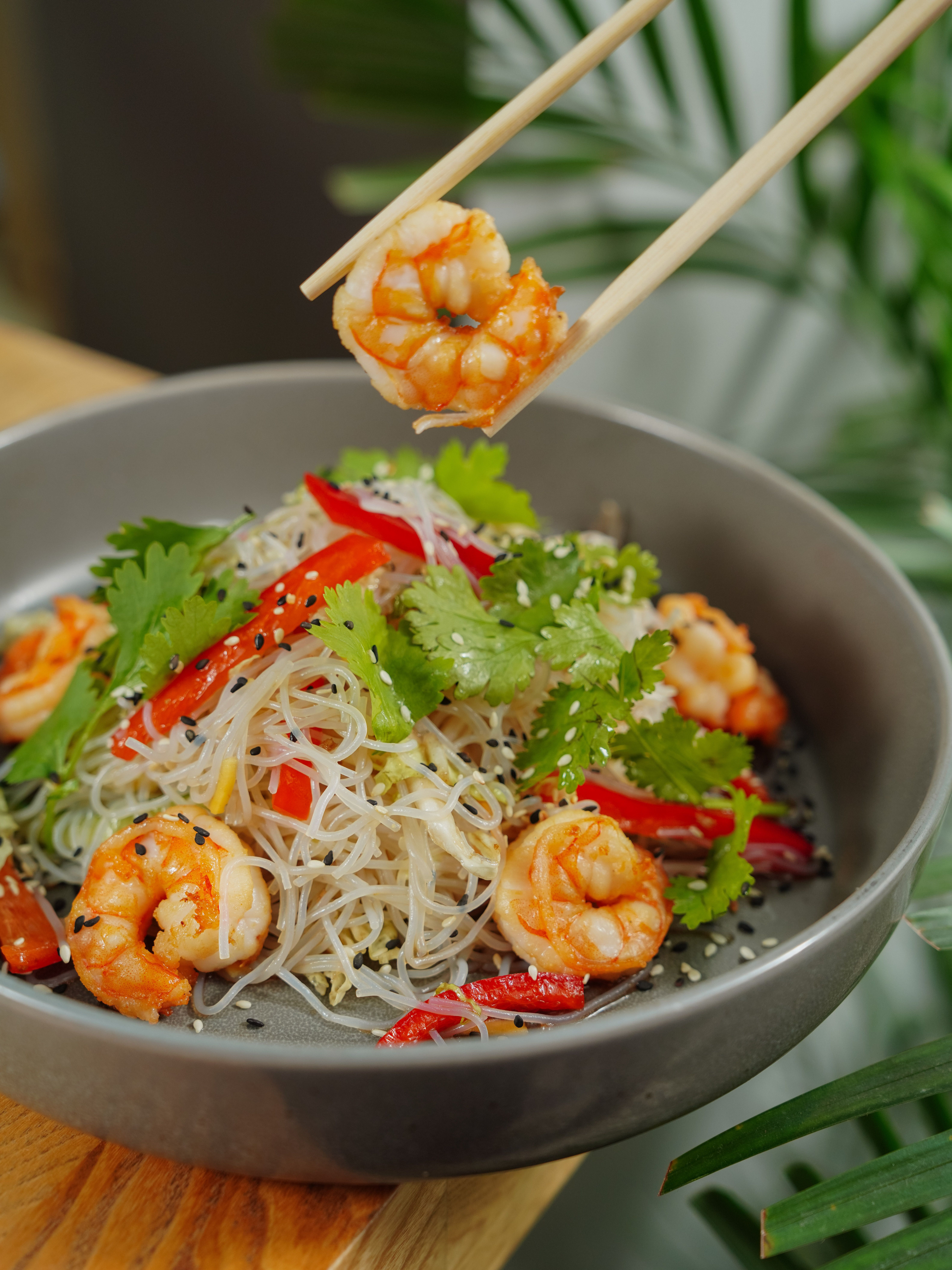 Thai Turmeric Shrimp Noodles