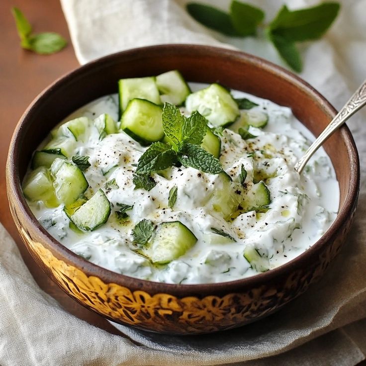 Yogurt and Cucumber Salad